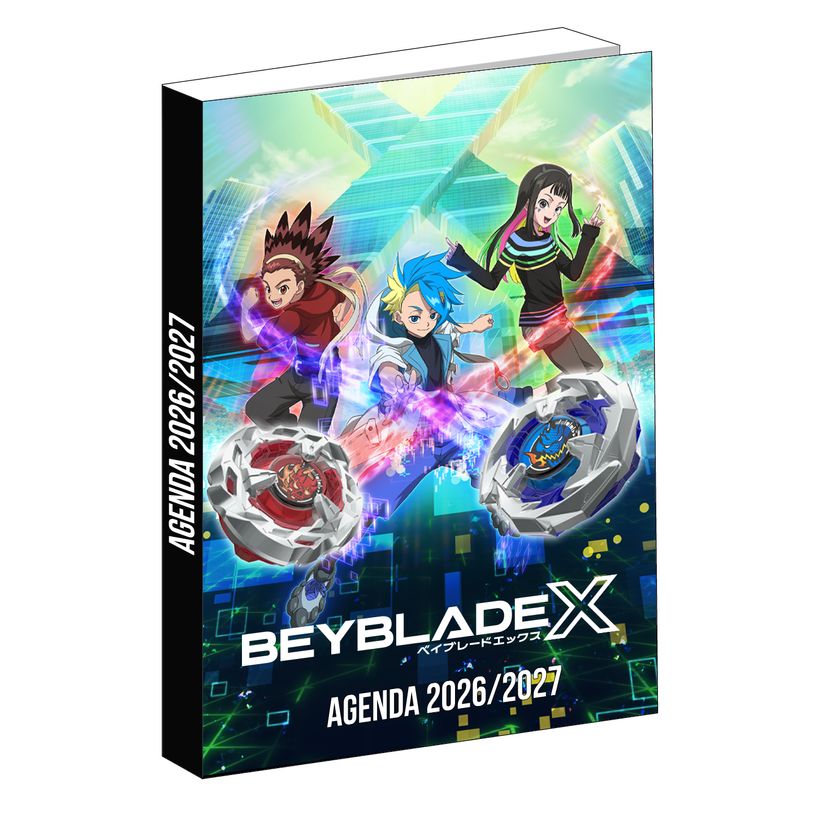 3666311036175-Agenda Beyblade X - 1 jour par page - 12x17 cm - Multicolor - Bagtrotter--0