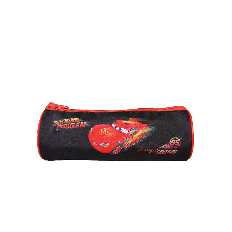 3666311039565-Trousse ronde Cars - 1 compartiment - Noir - Bagtrotter--0