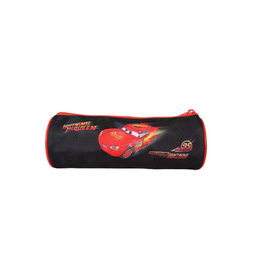 3666311039565-Trousse ronde Cars - 1 compartiment - Noir - Bagtrotter--2