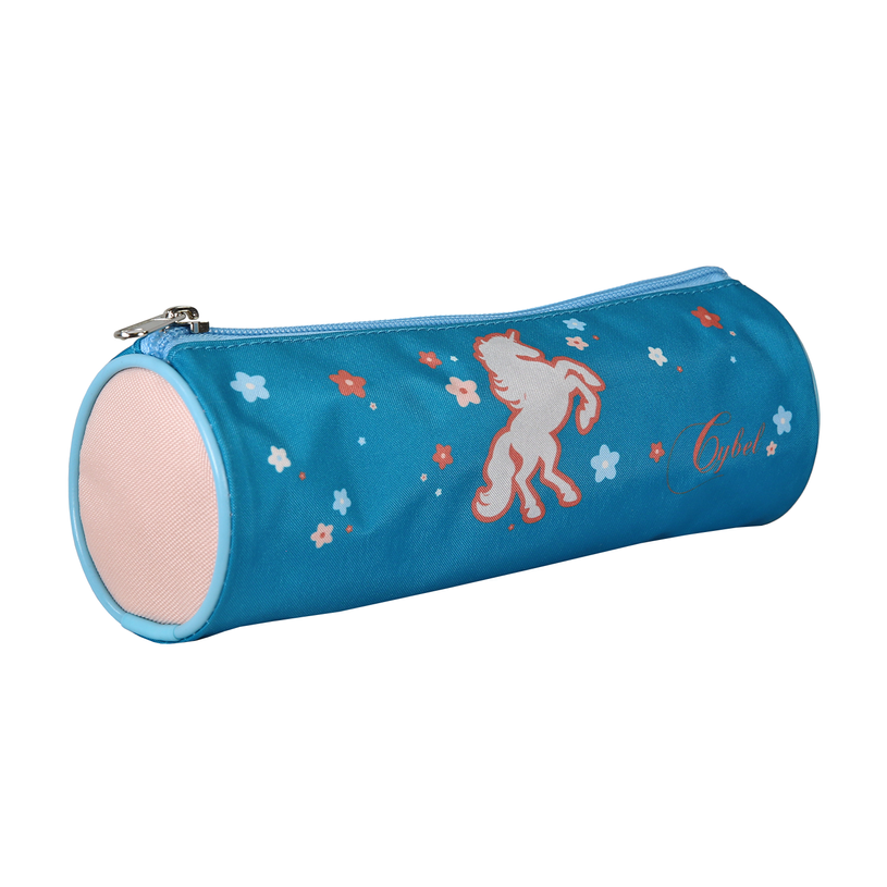 3666311037868-Trousse ronde Cybel - 1 compartiment - Bleu - Bagtrotter--1
