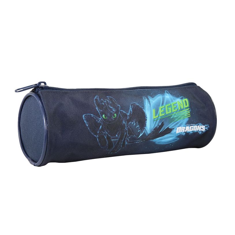 3666311032498-Trousse ronde Dragon  - 1 compartiment - Marine - Bagtrotter--1