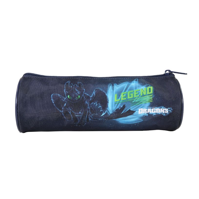 3666311032498-Trousse ronde Dragon  - 1 compartiment - Marine - Bagtrotter--2