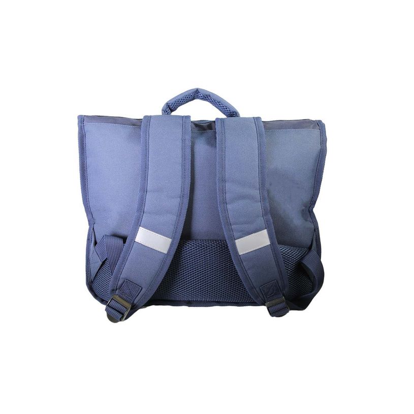 3666311032511-Cartable Dragon - 38 cm - 2 compartiments - Marine - Bagtrotter--2
