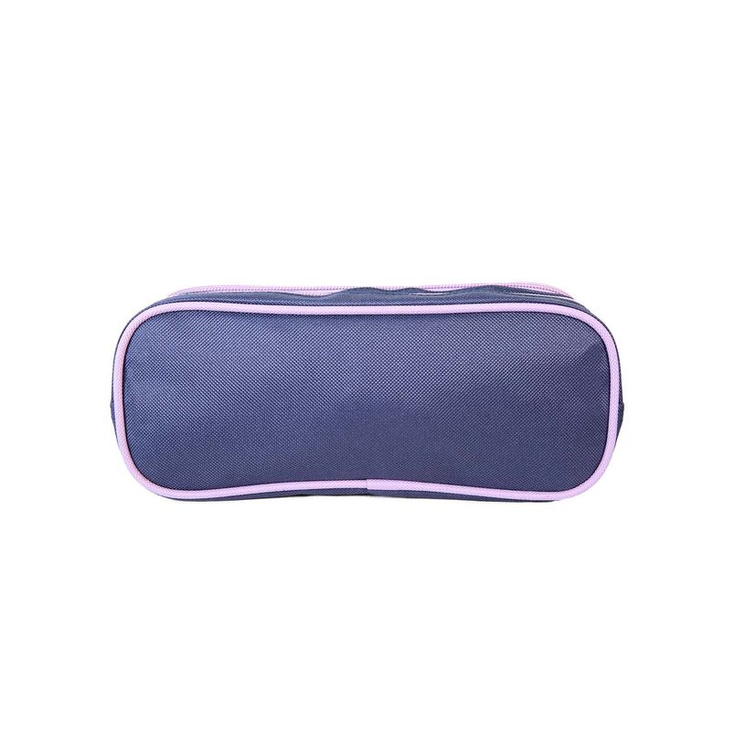 3666311034492-Trousse rectangulaire La Reine des Neiges - 2 compartiments - Marine - Bagtrotter--2
