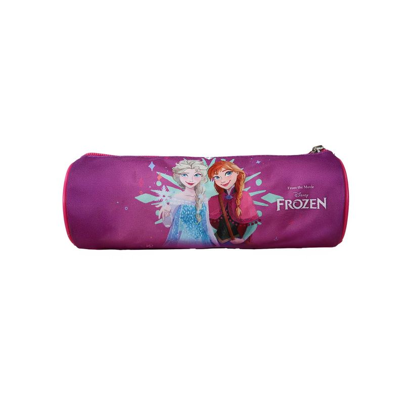 3666311034485-Trousse ronde La Reine des Neiges - 1 compartiment - Marine - Bagtrotter--2