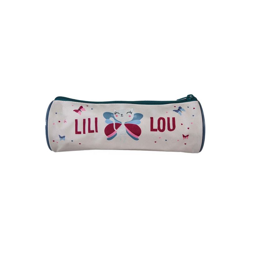 3666311038094-Trousse ronde Lililou - 1 compartiment - Beige - Bagtrotter--2