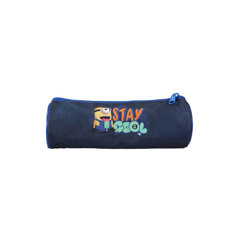 3666311039206-Trousse ronde Les Minions - 1 compartiment - Marine - Bagtrotter--2