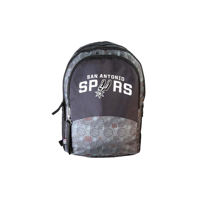 3666311037622-Sac à dos NBA - 2 compartiments - Noir - Bagtrotter--0