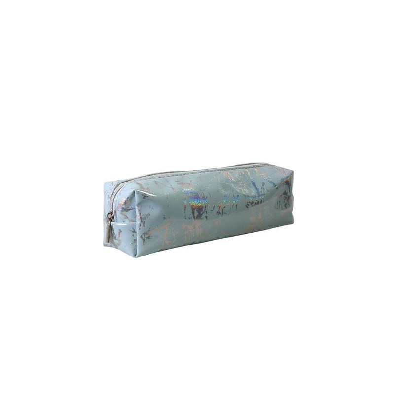 3666311037028-Trousse rectangulaire - 1 compartiment - Bleu - Bagtrotter--1