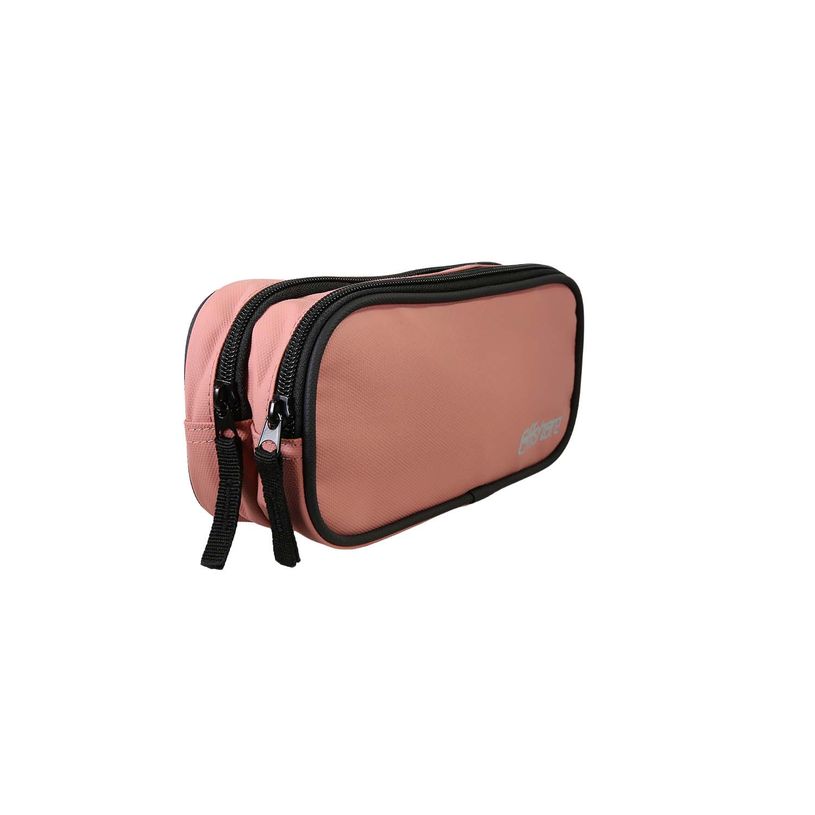 3666311037455-Trousse rectangulaire Offshore - 2 compartiments - Rose - Bagtrotter--1