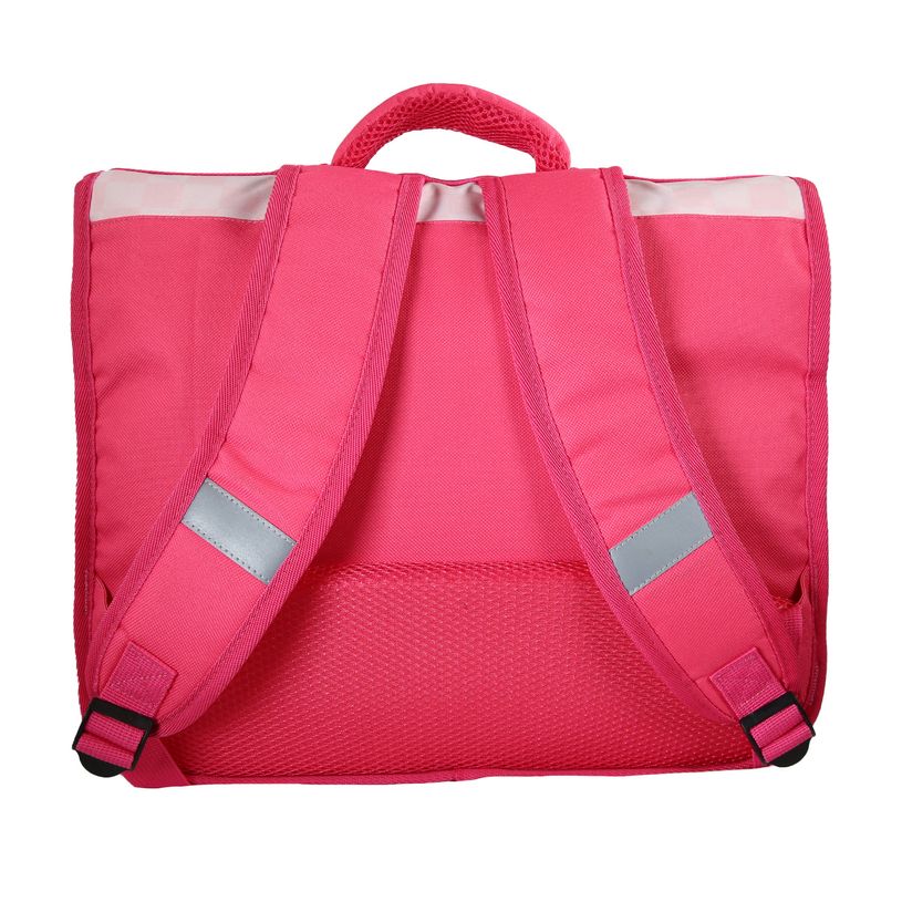 3666311039046-Cartable Princesses - 2 compartiments - Rose - Bagtrotter--2