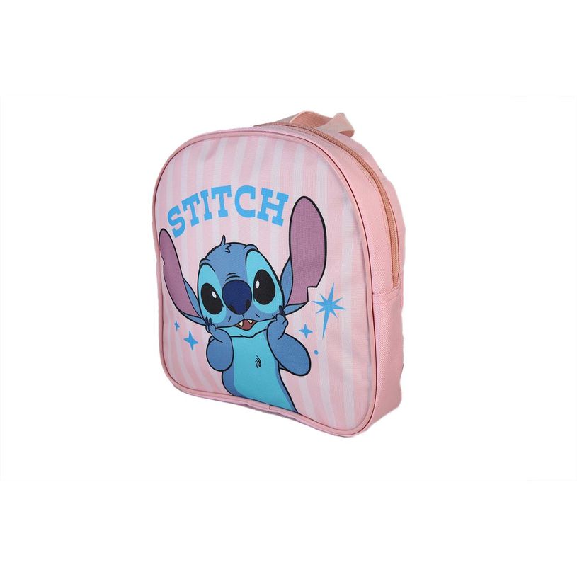 3666311040080-Sac à dos baby Stitch - 1 compartiment - Rose - Bagtrotter--1