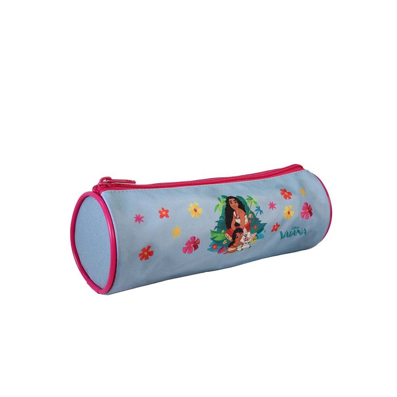 3666311038957-Trousse ronde Vaiana - 1 compartiment - Bleu - Bagtrotter--1