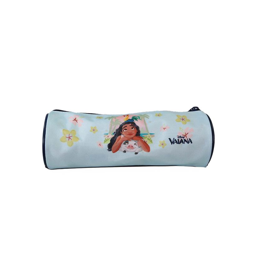 3666311038896-Trousse ronde Vaiana - 1 compartiment - Bleu - Bagtrotter--2