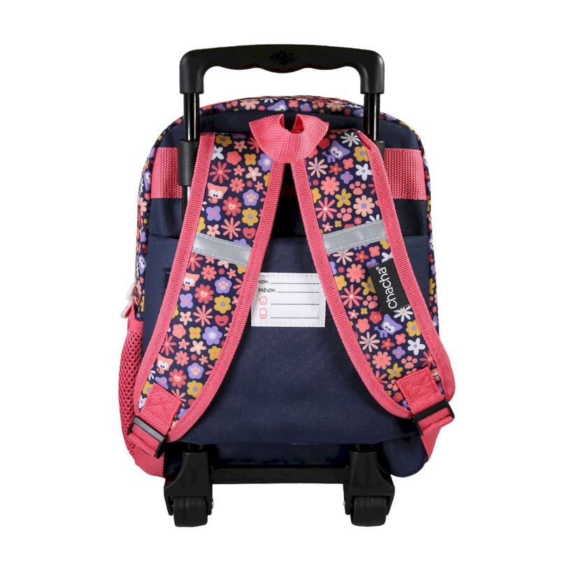 3661507662022-Sac à dos à roulettes baby Chacha - 1 compartiment - Marine - Kid'Abord--2