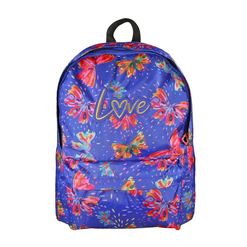 3661507260020-Sac à dos Ettavee - 1 compartiment - Bleu - Kid'Abord--0