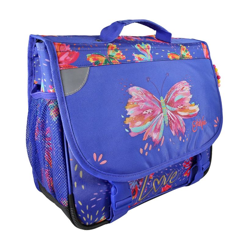 3661507263021-Cartable Ettavee - 38 cm - 2 compartiments - Bleu - Kid'Abord--1