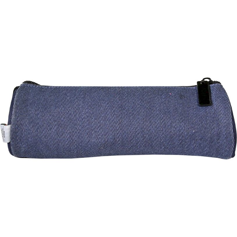 3661507368269-Trousse ronde French Disorder - 1 compartiment - Marine - Kid'Abord--2