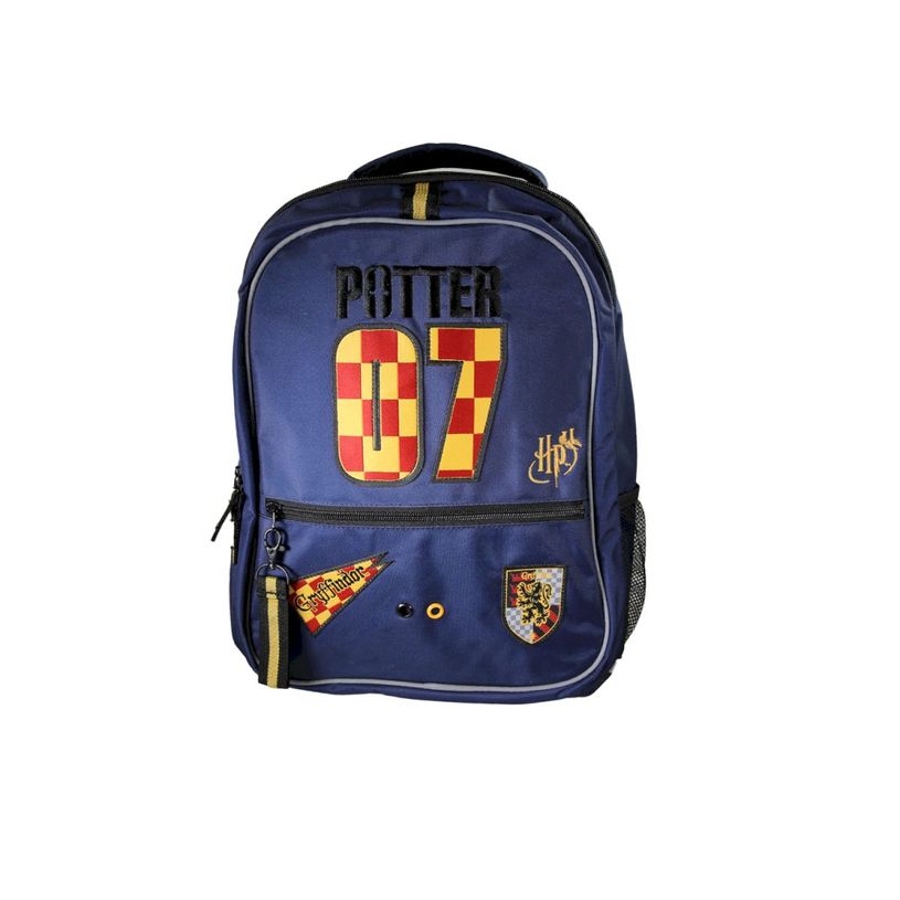 3661507561332-Sac à dos Harry Potter Quidditch - 2 compartiments - Marine - Kid'Abord--0