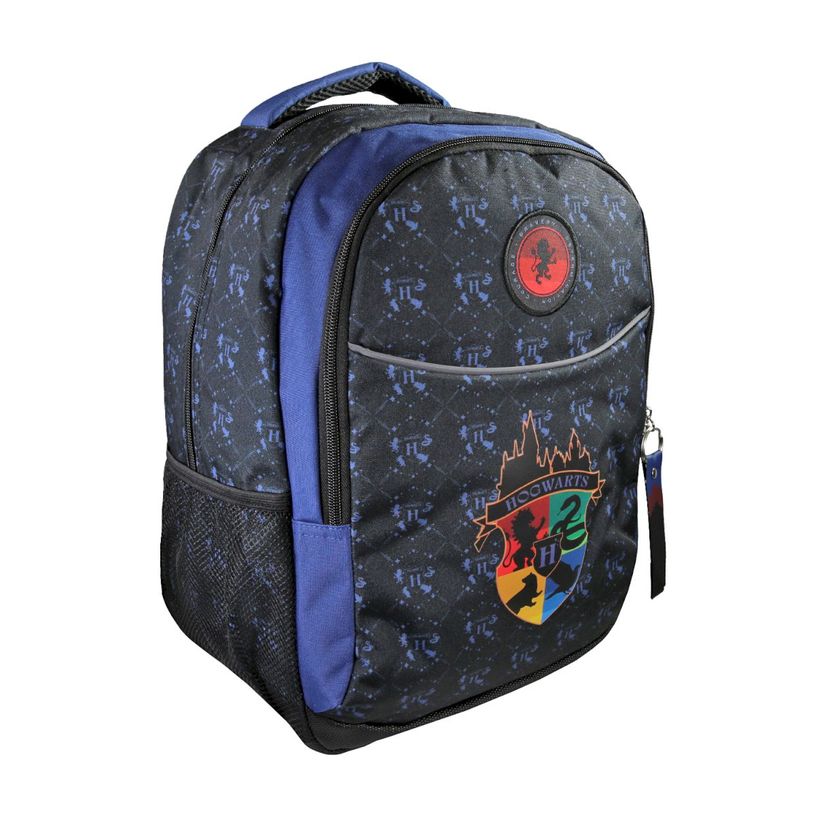 3661507561349-Sac à dos Harry Potter Hogwarts - 2 compartiments - Marine - Kid'Abord--1
