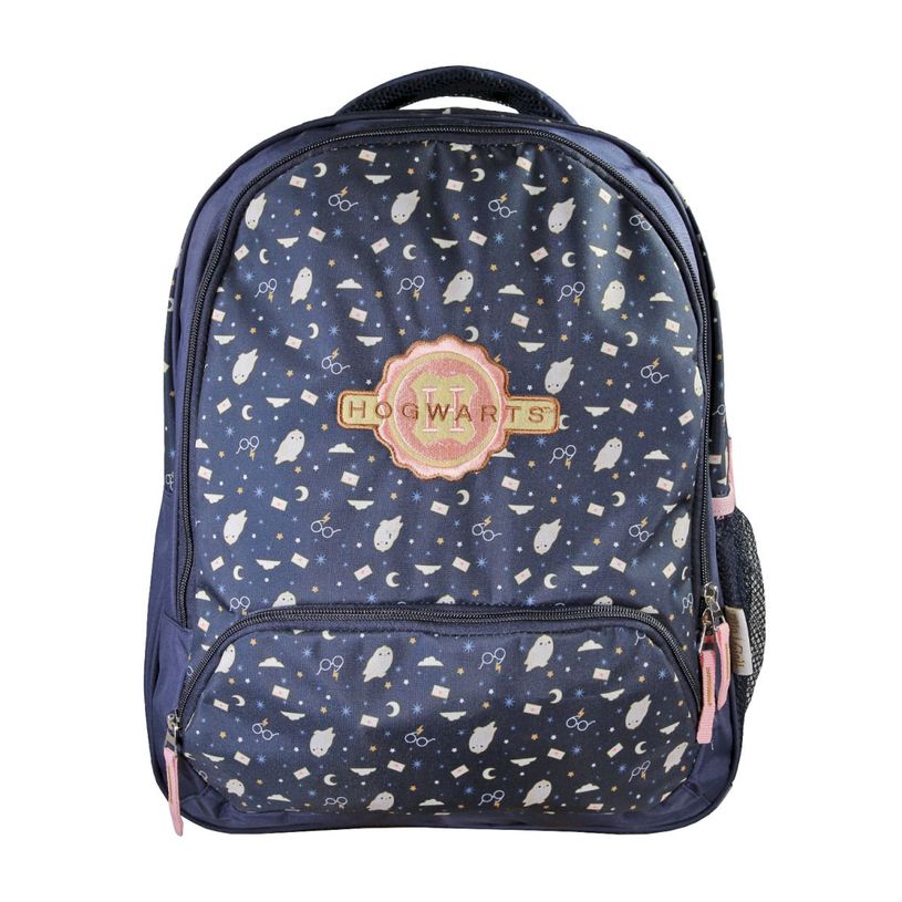 3661507561400-Sac à dos Hedwig - 2 compartiments - Marine - Kid'Abord--0