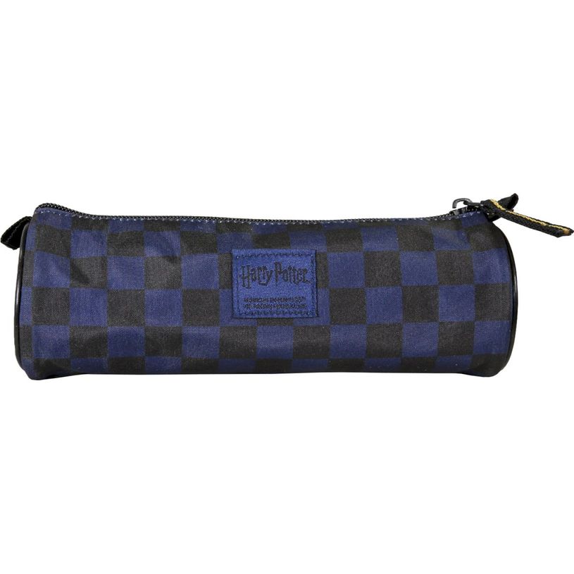 3661507568331-Trousse ronde Harry Potter Quidditch - 1 compartiment - Marine - Kid'Abord--2
