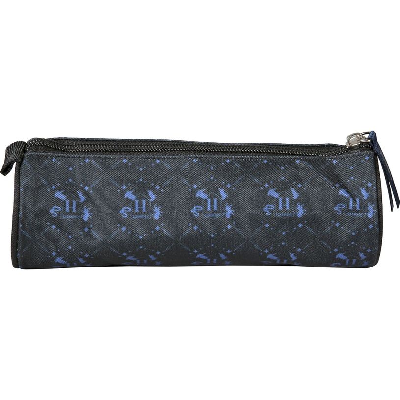 3661507568348-Trousse ronde Harry Potter Hogwarts - 1 compartiment - Marine - Kid'Abord--2