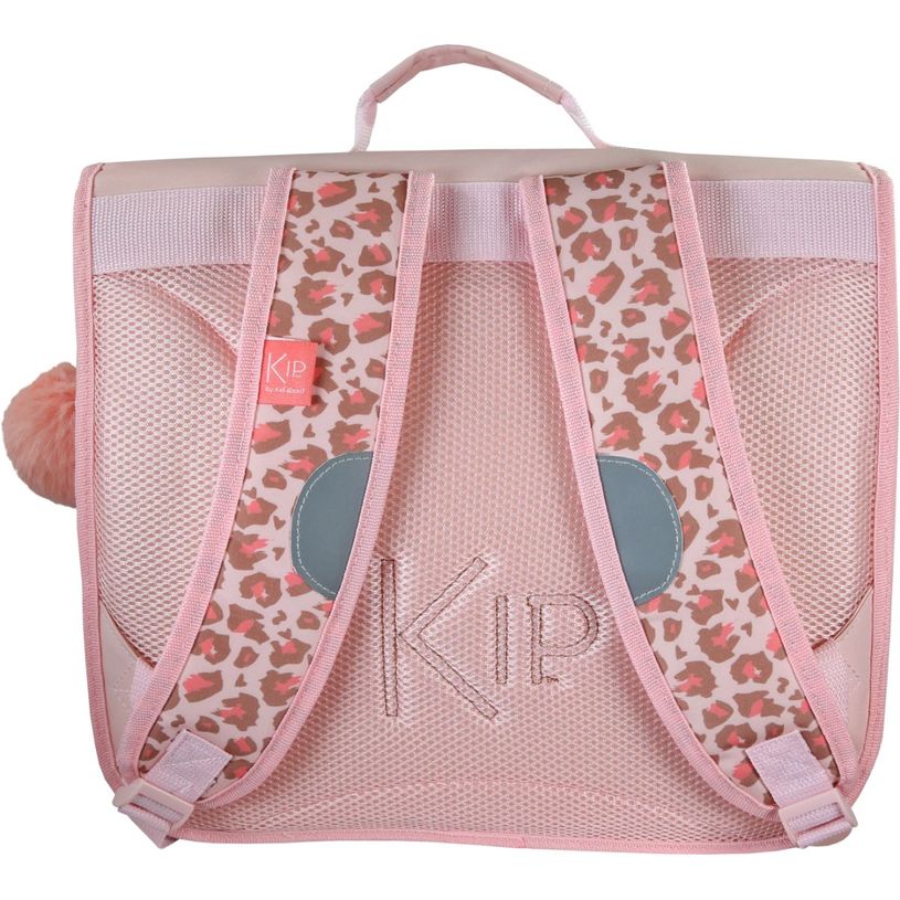 3661507063102-Cartable Kip Graou - 38 cm - 2 compartiments - Rose - Kid'Abord--2