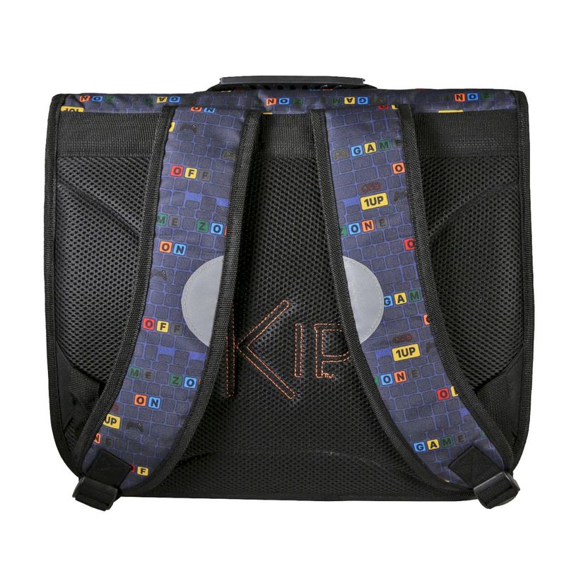 3661507063140-Cartable Kip Gaming - 38 cm - 2 compartiments - Marine - Kid'Abord--2