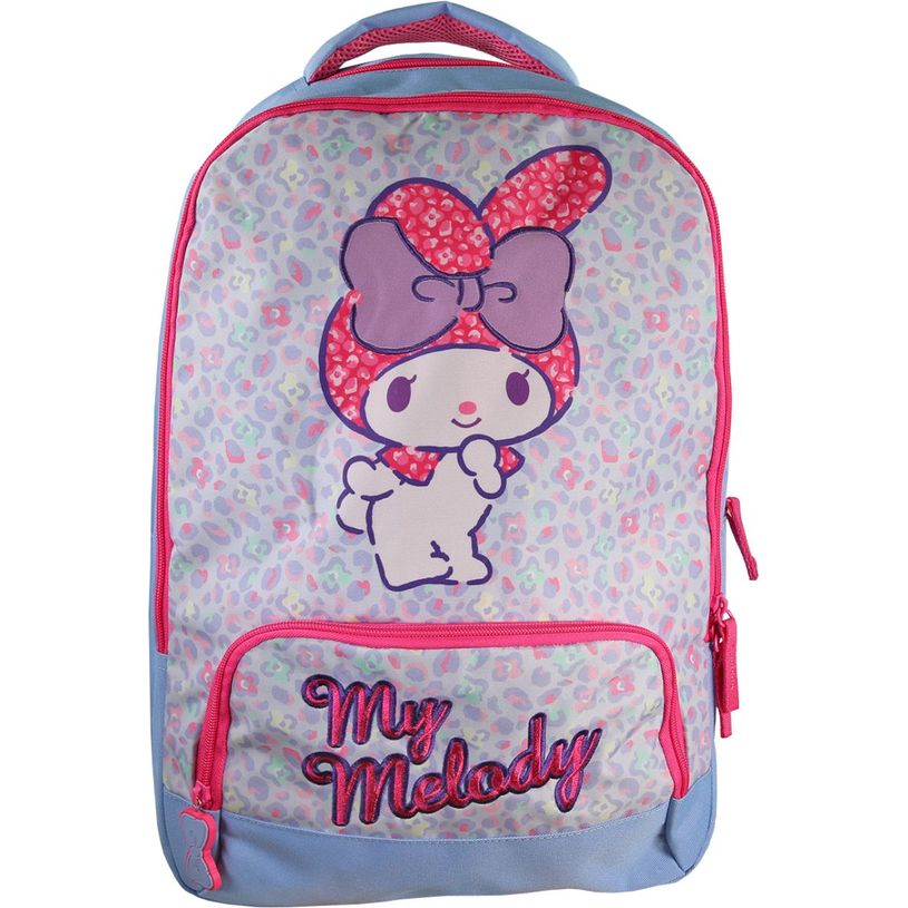 3661507861135-Sac à dos My Melody - 2 compartiments - Rose - Kid'Abord--0
