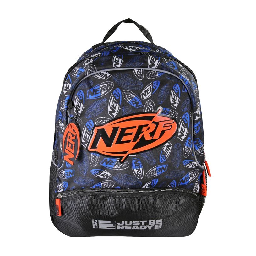 3661507861036-Sac à dos Nerf - 2 compartiments - Noir - Kid'Abord--0
