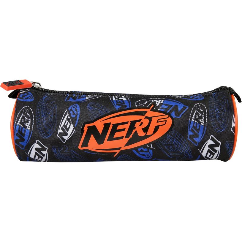 3661507868035-Trousse ronde Nerf - 1 compartiment - Noir - Kid'Abord--0