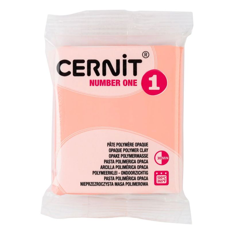 5411711465890-Cernit Number One - Pâte à modeler - 56 g - orange margose - argile polymère--0