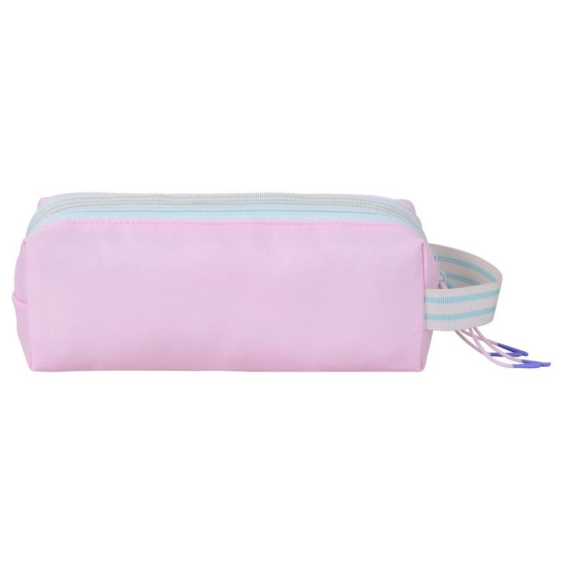 5600446660131-Trousse Marshmallow Aura - 2 compartiments - Rose - Marshmallow--2