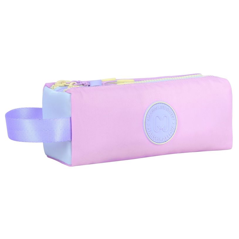 5600446660155-Trousse Marshmallow Bestie - 2 compartiments - Violet - Marshmallow--1