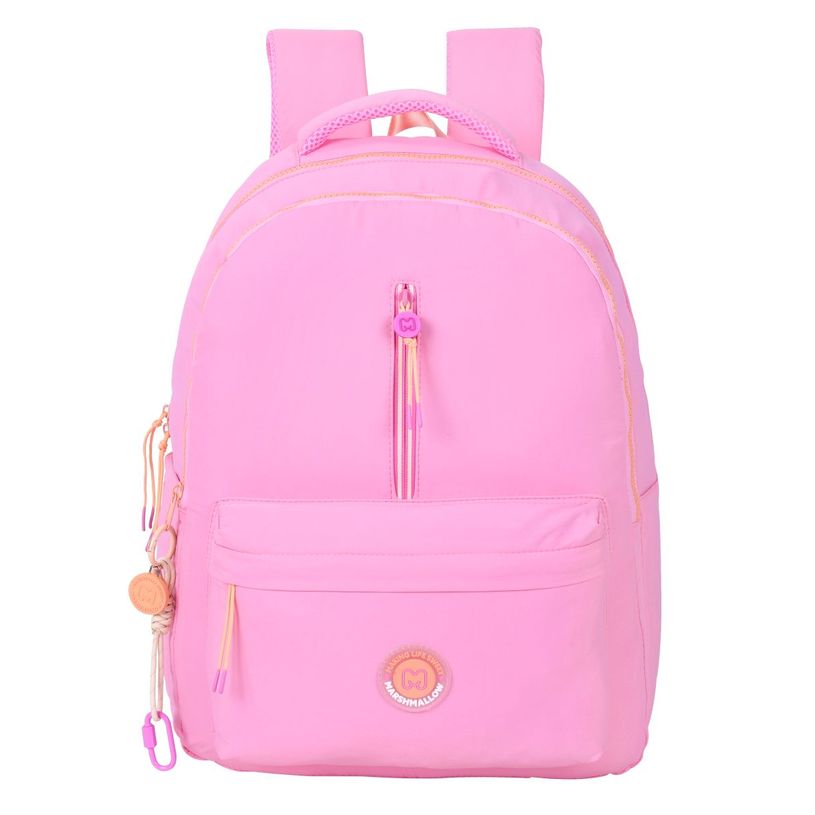 5600446660193-Sac à dos Marshmallow Popstar - 2 compartiments - Rose - Marshmallow--0