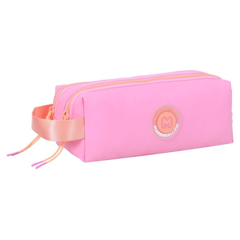5600446660209-Trousse Marshmallow Popstar - 2 compartiments - Rose - Marshmallow--0