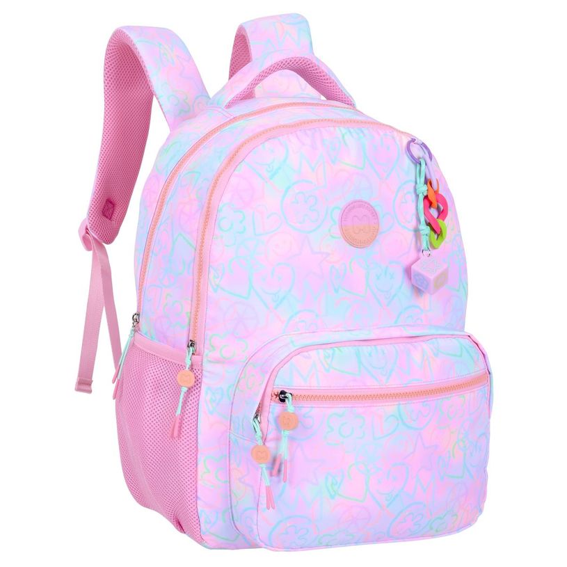 5600446660476-Sac à dos Marshmallow Crazy Fun - 2 compartiments - Rose - Marshmallow--1
