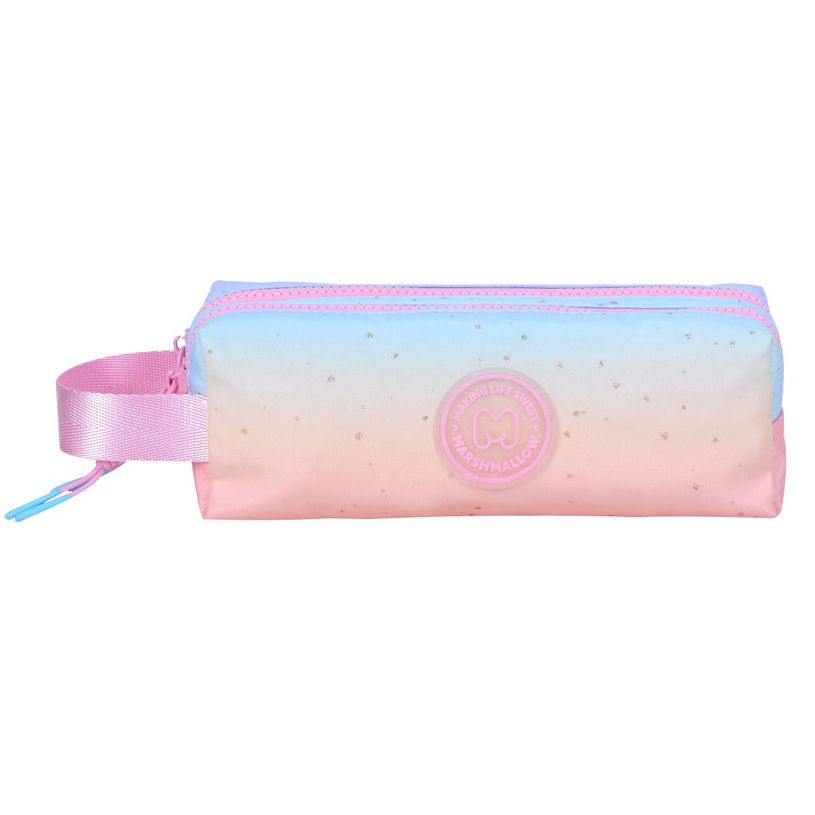 5600446660575-Trousse Marshmallow Degradé - 2 compartiments - Multicolore - Marshmallow--0