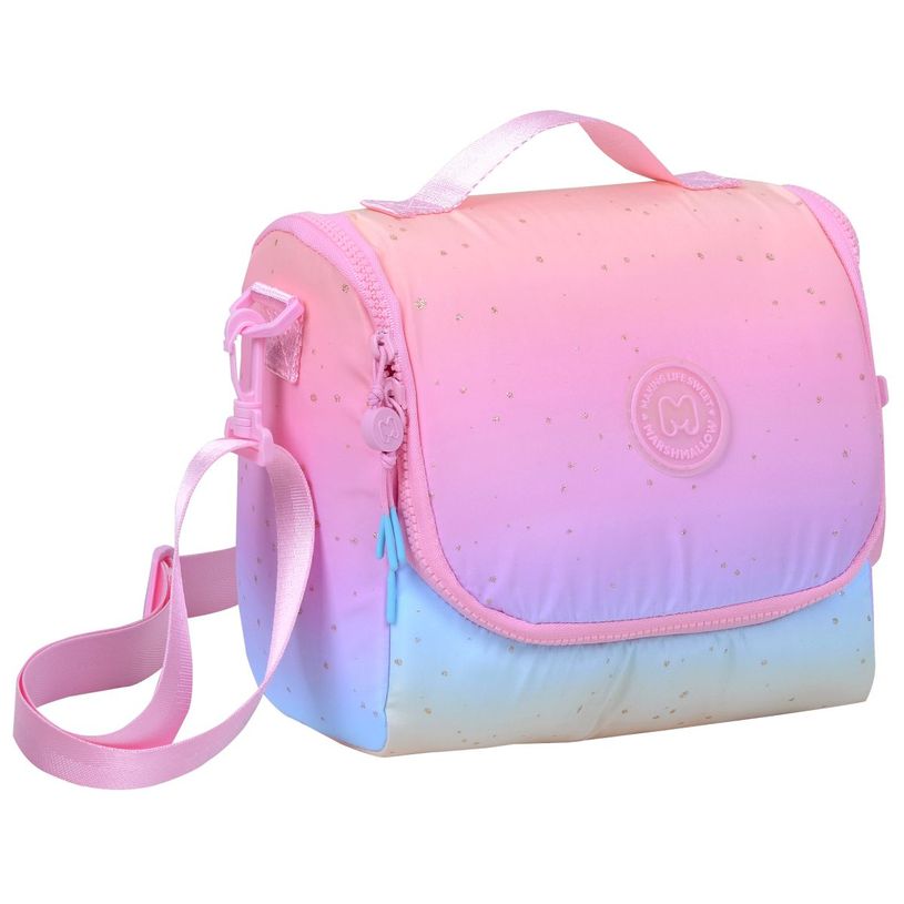 5600446660582-Lunch Bag Marshmallow Degradé - 1 compartiment - Multicolore - Marshmallow--1