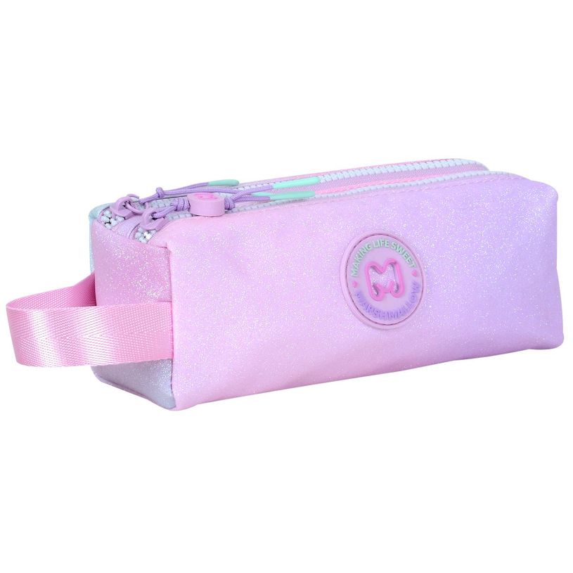 5600446660698-Trousse Marshmallow Spotlight - 2 compartiments - Rose - Marshmallow--1