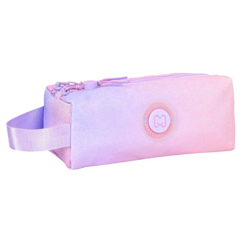 5600446660728-Trousse Marshmallow Bubblegum - 2 compartiments - Multicolore - Marshmallow--1