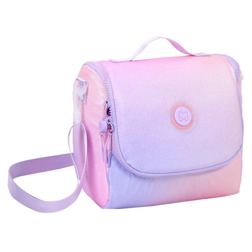 5600446660735-Lunch Bag Marshmallow Bubblegum - 1 compartiment - Multicolore - Marshmallow--1
