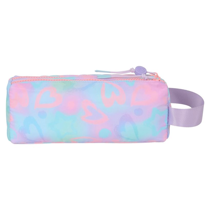 5600446661343-Trousse Marshmallow Funny Love - 2 compartiments - Violet - Marshmallow--2