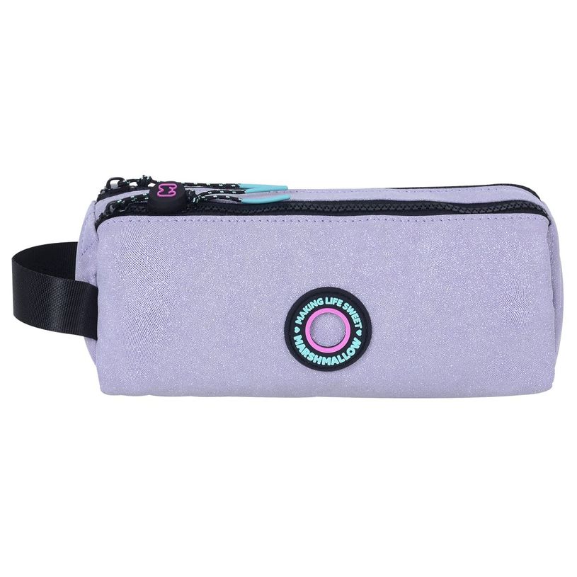 5600446661442-Trousse Marshmallow Nighty - 2 compartiments - Violet - Marshmallow--0