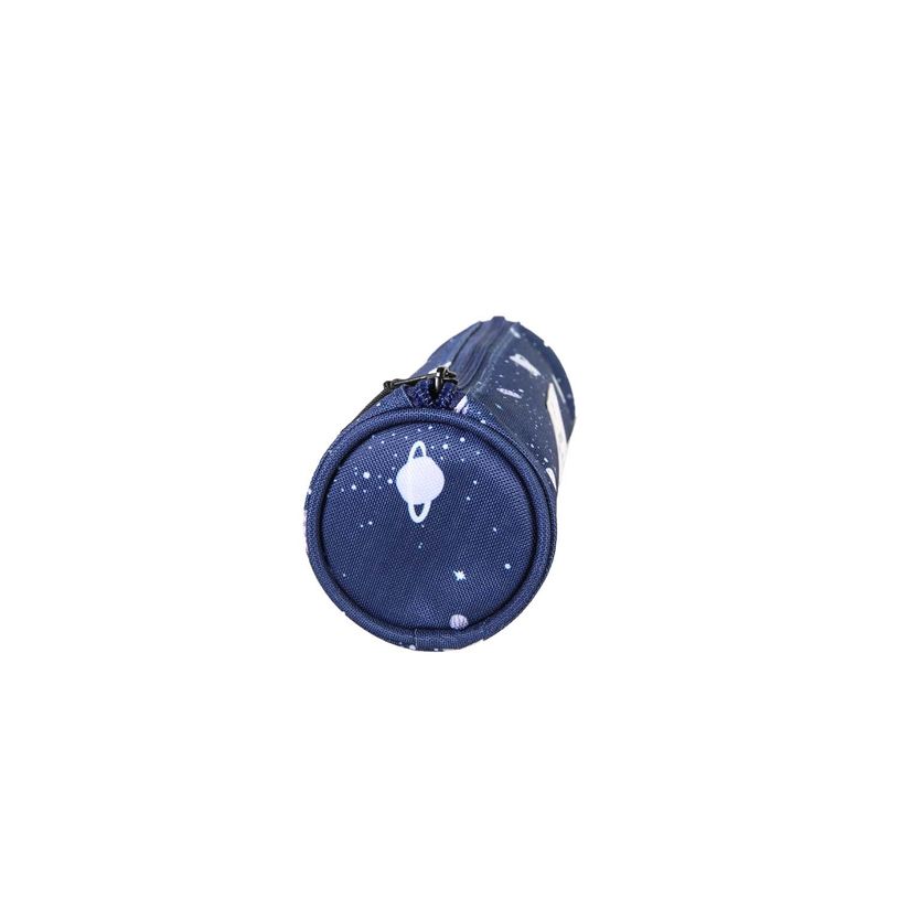 3663842010025-Trousse ronde Cosmo - 1 compartiment - Marine - Pol Fox--2