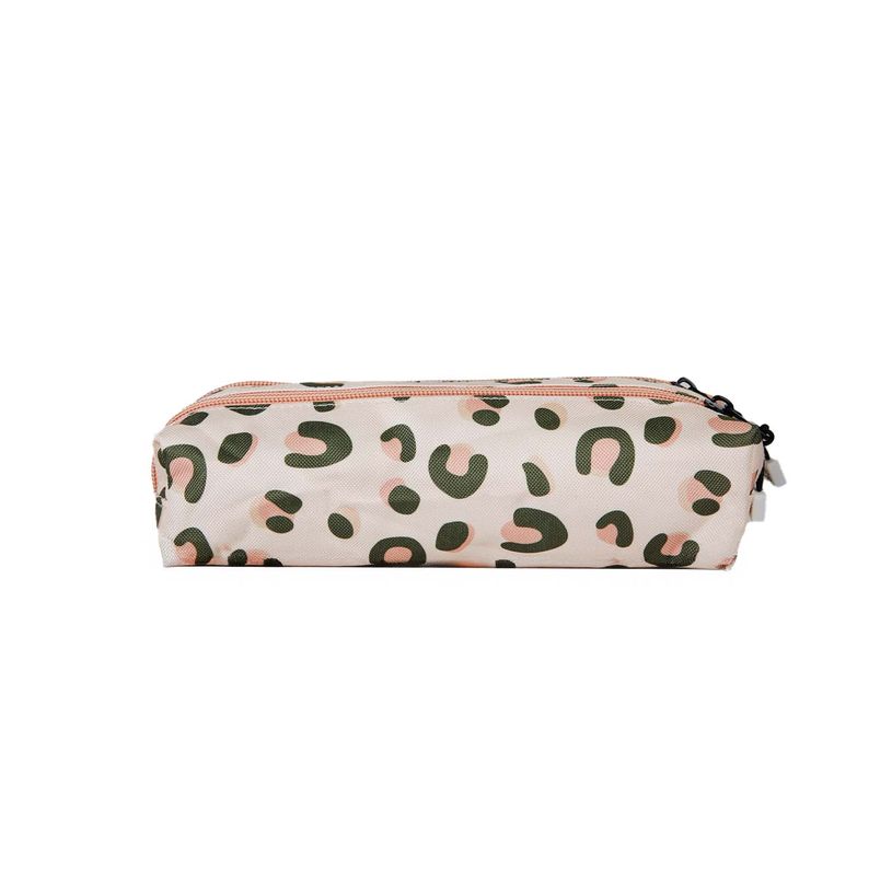 3663842009777-Trousse rectangulaire Crush - 2 compartiments - Rose - Pol Fox--3