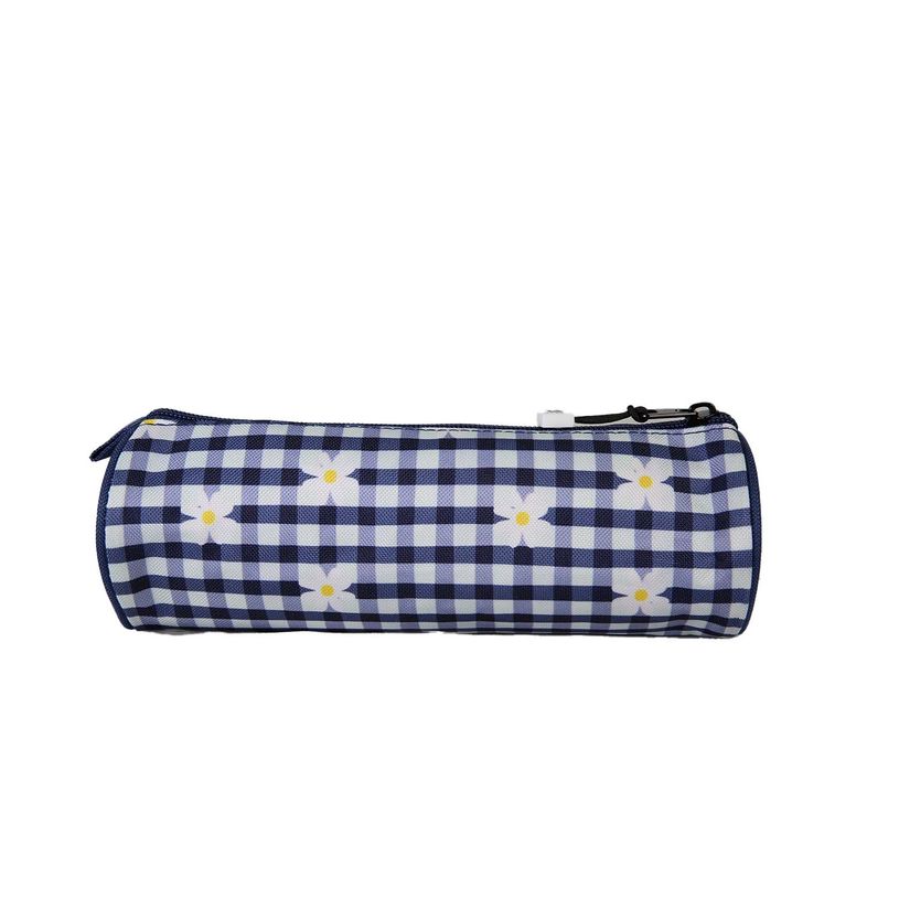 3663842009548-Trousse ronde Daisy - 1 compartiment - Marine - Pol Fox--3