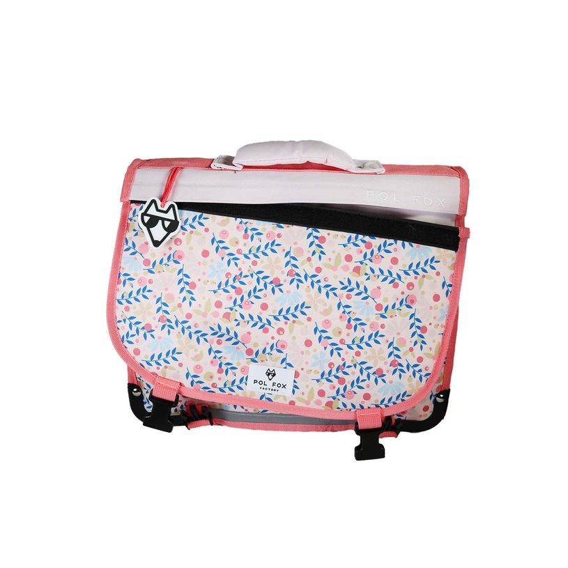 3663842009678-Cartable réversible 38 cm Happy Blush - 2 compartiments - Rose - Pol Fox--4