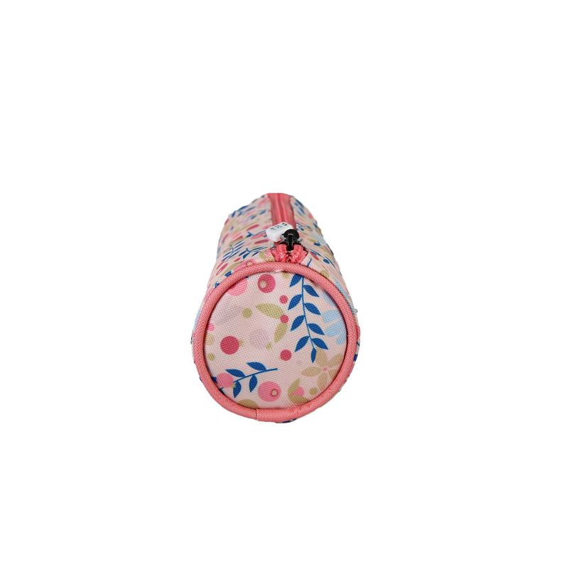3663842009715-Trousse ronde Happy Blush - 1 compartiment - Rose - Pol Fox--2